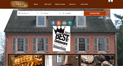 Desktop Screenshot of cantwells-tavern.com